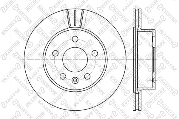 Brake Disc (6020-3335V-SX)
