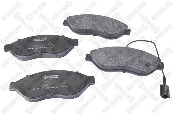 Brake Pad Set, disc brake (000 276B-SX)