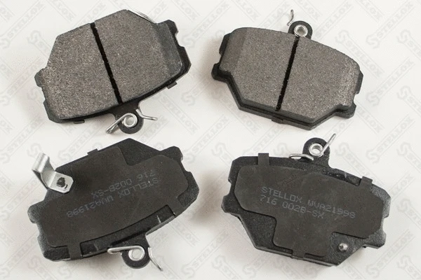 Brake Pad Set, disc brake (716 002B-SX)