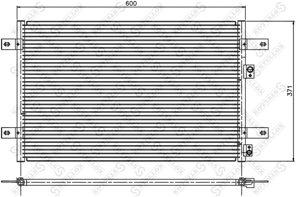 Condenser, air conditioning (10-45310-SX)