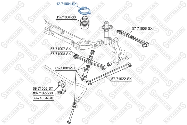 Suspension Strut Support Mount