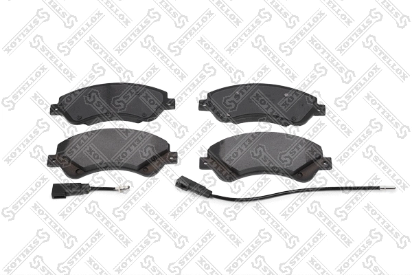 Brake Pad Set, disc brake (1262 002B-SX)