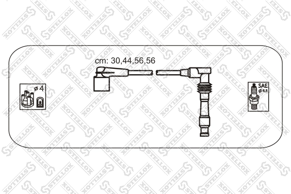 Ignition Cable Kit (10-38449-SX)