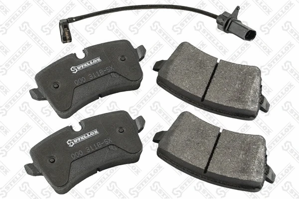 Brake Pad Set, disc brake (000 311B-SX)