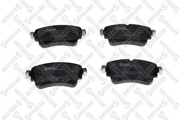 Brake Pad Set, disc brake (689 009-SX)
