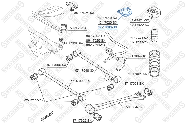 Suspension Strut Support Mount
