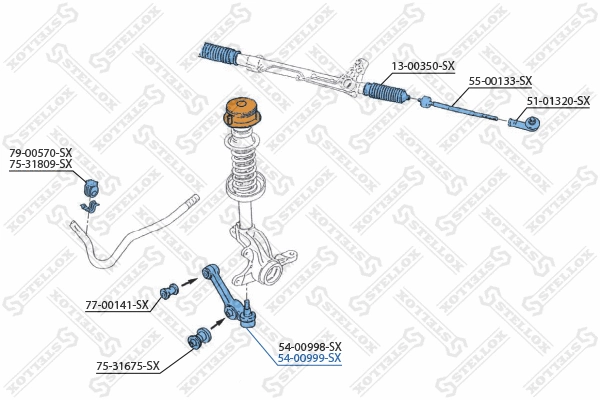 Control/Trailing Arm, wheel suspension