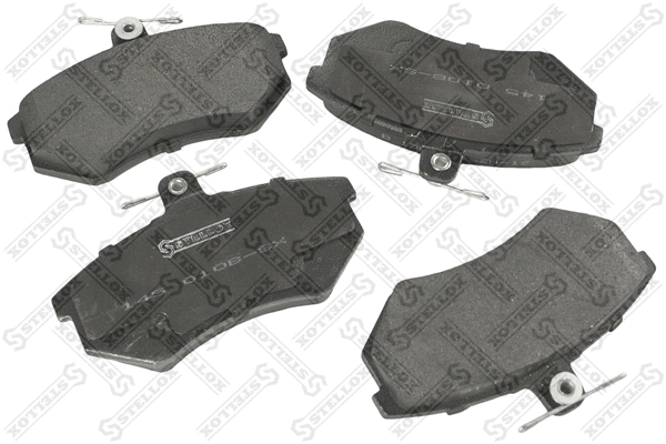 Brake Pad Set, disc brake (145 010B-SX)