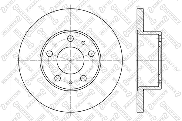 Brake Disc (6020-9944-SX)