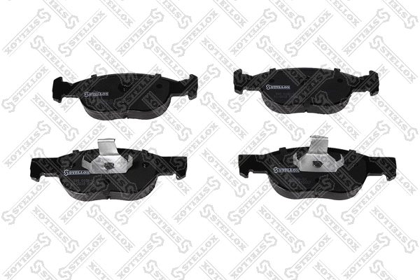 Brake Pad Set, disc brake (599 010B-SX)