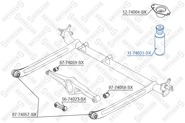 Rubber Buffer, suspension