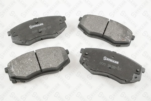 Brake Pad Set, disc brake (000 363B-SX)