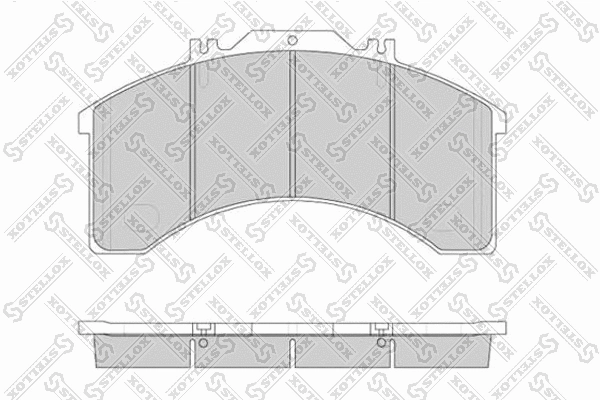 Brake Pad Set, disc brake (85-11402-SX)