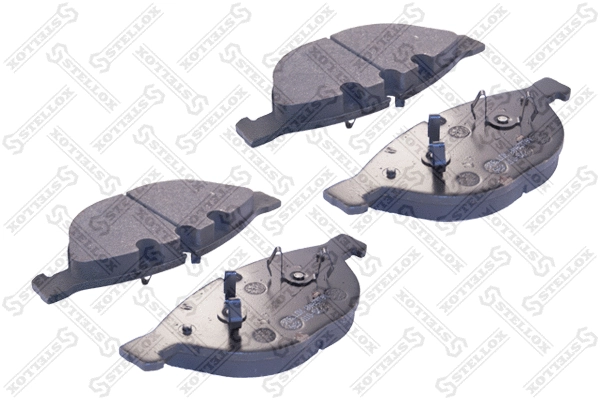 Brake Pad Set, disc brake (969 010-SX)