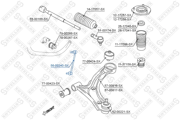 Link/Coupling Rod, stabiliser bar
