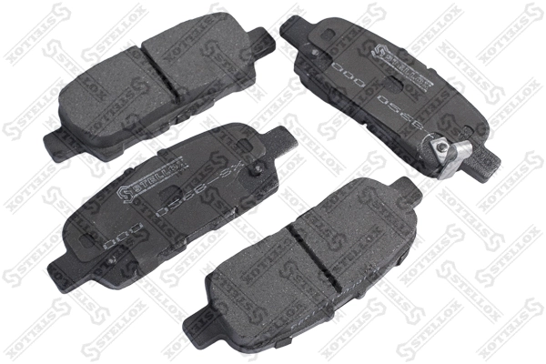 Brake Pad Set, disc brake (000 056B-SX)