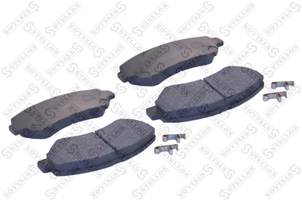 Brake Pad Set, disc brake (1329 000-SX)