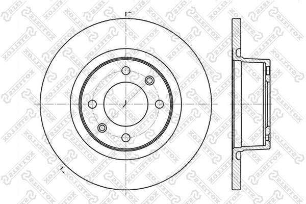Brake Disc (6020-1930-SX)