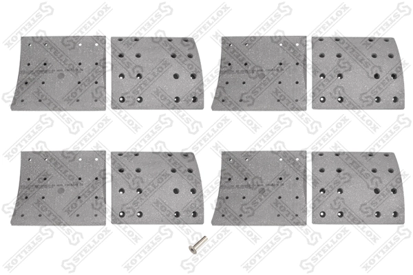 Brake Lining Kit, drum brake (85-00952-SX)