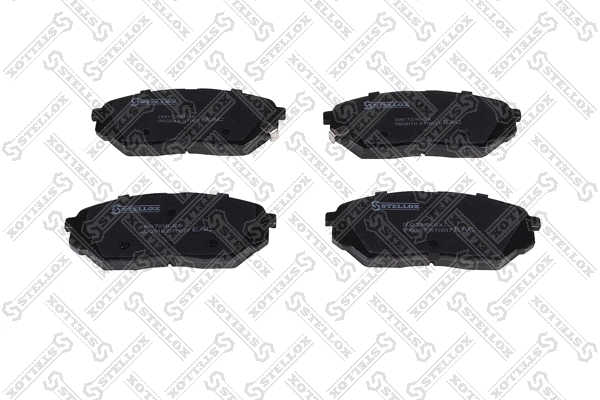 Brake Pad Set, disc brake (000 723B-SX)