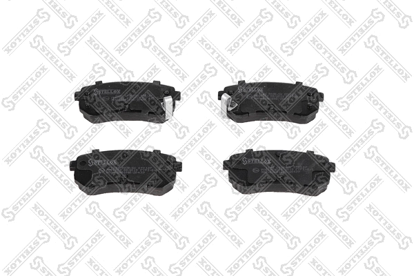 Brake Pad Set, disc brake (1146 002B-SX)