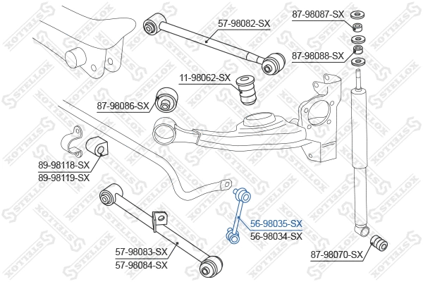 Link/Coupling Rod, stabiliser bar