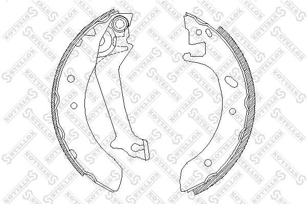 Brake Shoe Set (523 100-SX)