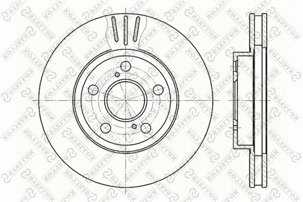 Brake Disc (6020-4539V-SX)