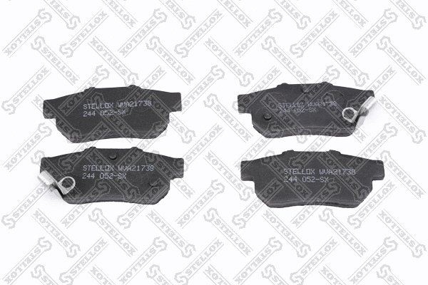 Brake Pad Set, disc brake (244 052-SX)
