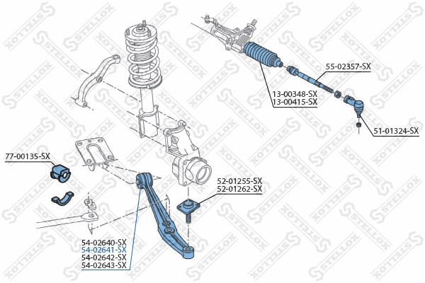 Control/Trailing Arm, wheel suspension
