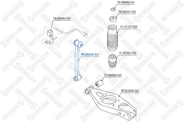 Link/Coupling Rod, stabiliser bar