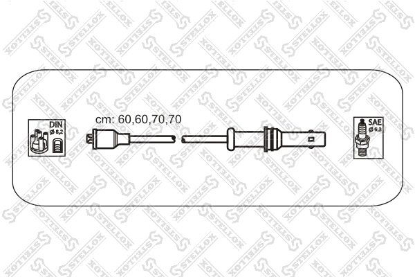 Ignition Cable Kit (10-38447-SX)