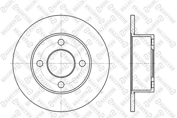 Brake Disc (6020-4723-SX)