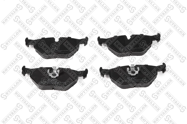 Brake Pad Set, disc brake (276 041B-SX)