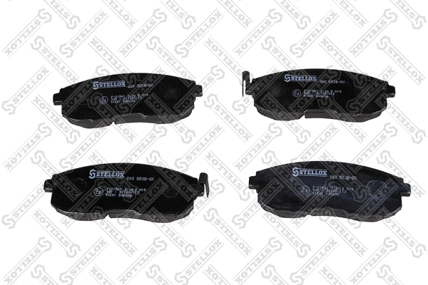 Brake Pad Set, disc brake (000 553B-SX)