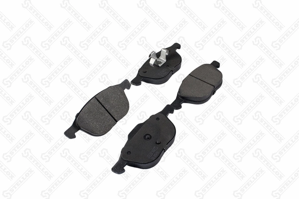 Brake Pad Set, disc brake (000 007B-SX)