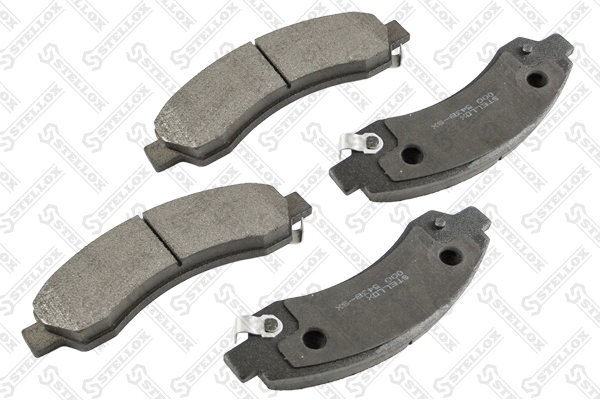 Brake Pad Set, disc brake (000 543B-SX)