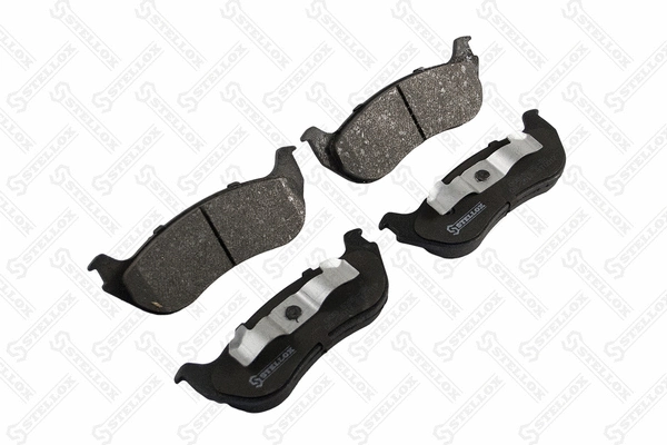 Brake Pad Set, disc brake (000 539B-SX)