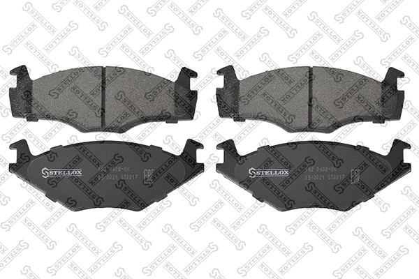 Brake Pad Set, disc brake (182 060B-SX)