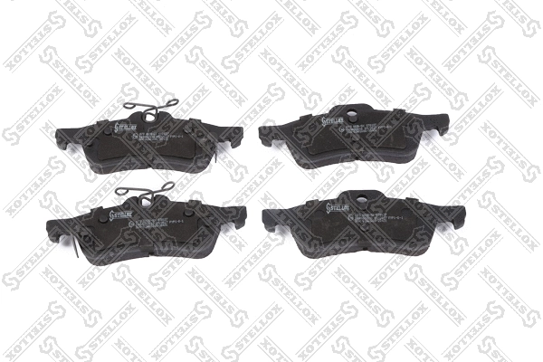 Brake Pad Set, disc brake (873 002B-SX)