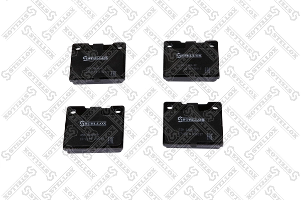 Brake Pad Set, disc brake (050 030B-SX)