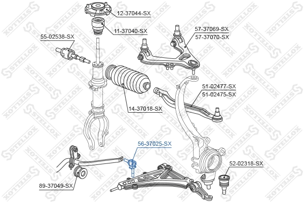 Link/Coupling Rod, stabiliser bar