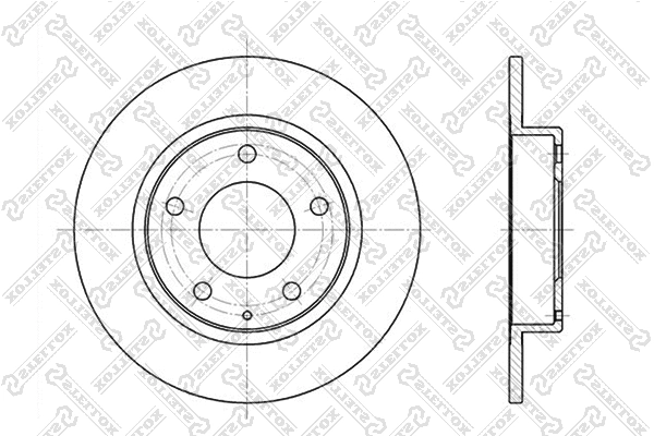 Brake Disc (6020-3228-SX)