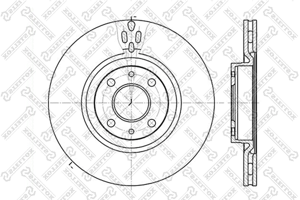 Brake Disc (6020-9923V-SX)