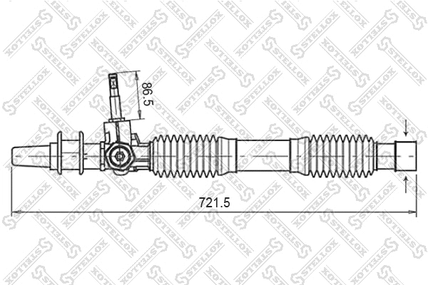 Steering Gear (00-35019-SX)