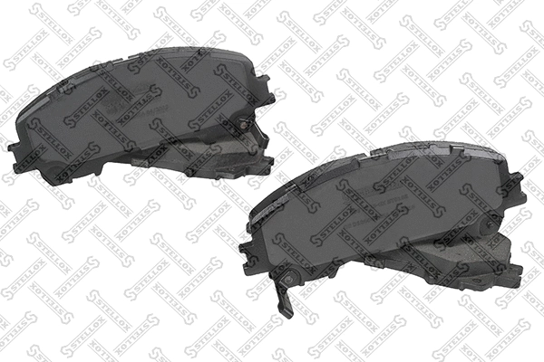 Brake Pad Set, disc brake (000 732B-SX)