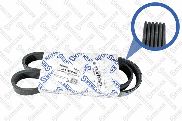 V-Ribbed Belt (06-01000-SX)