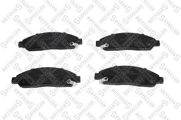 Brake Pad Set, disc brake (1109 014B-SX)