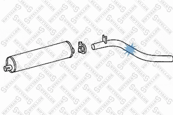 Exhaust Pipe (82-03626-SX)