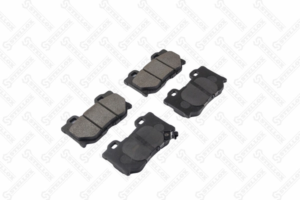 Brake Pad Set, disc brake (000 322B-SX)